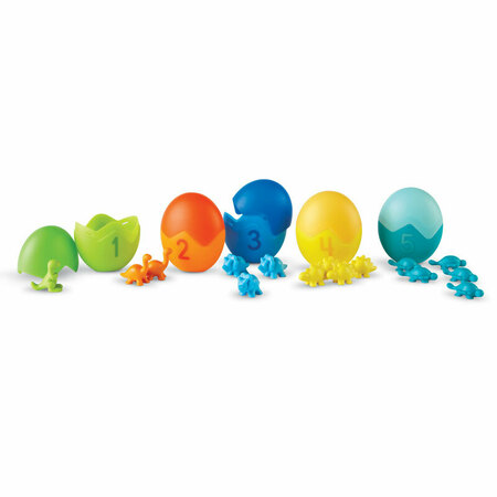 LEARNING RESOURCES Counters, Dino, Mth, 55PK LER1768